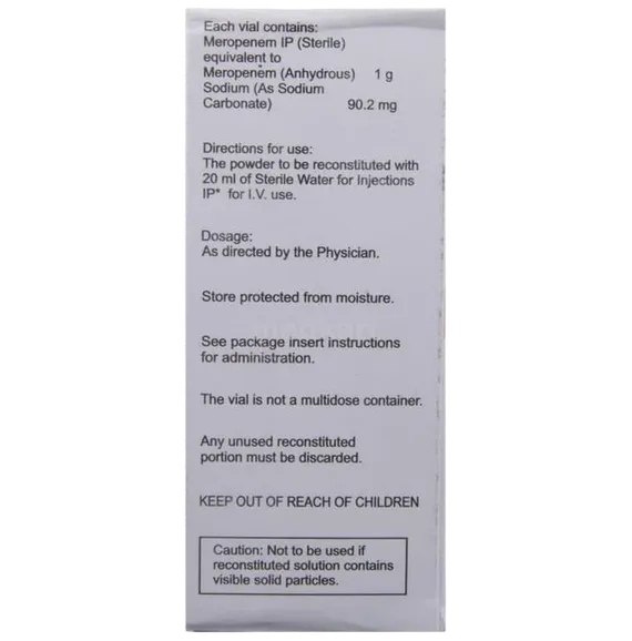 meromac injection 1 gm